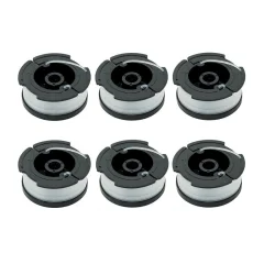 6 paketov žičnih kolutov za kosilnice trave Black & Decker Black
