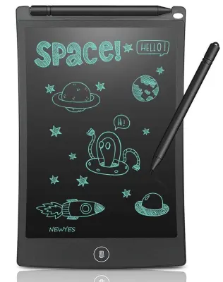 Magična LCD tablica za risanje in pisanje, Grafična tablica, Tablica za otroke (Tablica + Pisalo ) - Črna| WHIZZPAD