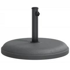 vidaXL Podstavek za senčnik velikost palice Ø32/35/38 mm 25 kg okrogel