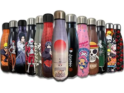 Lyo Hômadict Naruto izolirana bučka - steklenica iz nerjavečega jekla za šport, potovanja, vsakodnevna uporaba 500 ml - BPA - uradna licenca