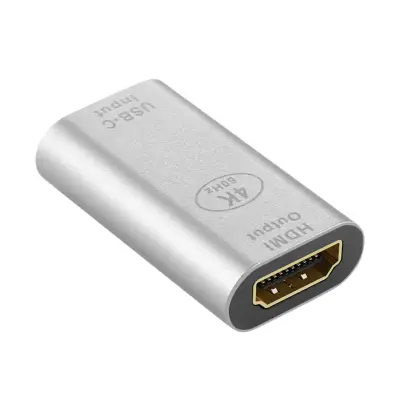 USB-C ženski na HDMI ženski 4K adapter - srebrn