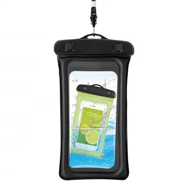 Plavajoča nepremočljiva mobilna torba Universal Black   1 paket