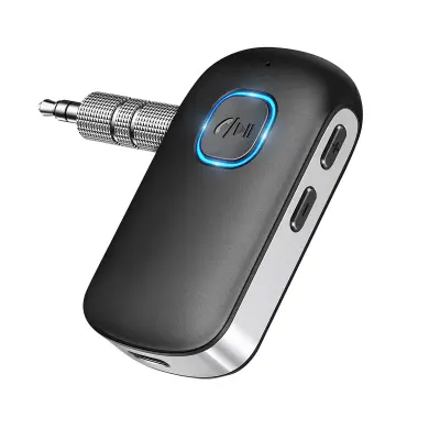 Bluetooth avtomobilski sprejemnik s funkcijo prostorocnega telefoniranja, LinQ - crn