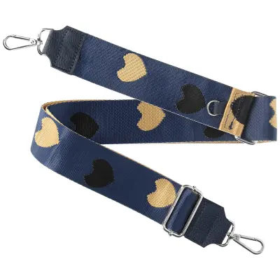 Model srcka naramnica za torbo in pametni telefon - polnocno modra