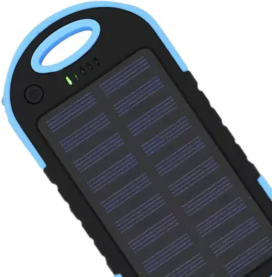 Power bank 5000 mAh - vodoodporen - moder