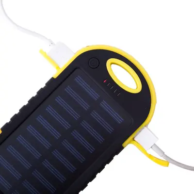 Power bank 5000 mAh - vodoodporen - rumen