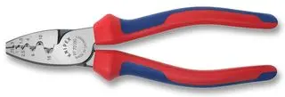 Knipex trka za gnetenje 180 mm rokavov