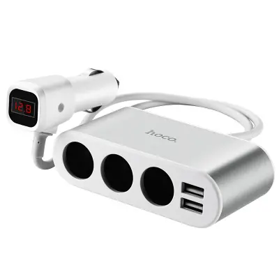 Pama avtoadapter 3x vhod Avto 12/24V in z 2x USB vhod 2,1A