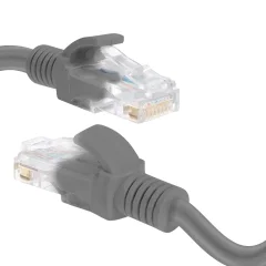 Ethernet kabel 50m, RJ45 Kategorija 6 Prenos 10Gbps - 250MHz, LinQ - siva