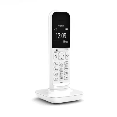 Gigaset CL390 brezžični analogni CL390 beli identifikator, imenovan identifikator, imenovan