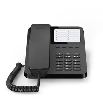 Gigaset Desk 400 Črni telefon