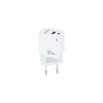 Pared TOOQ GAN USB-C PD USB-A QC 30W