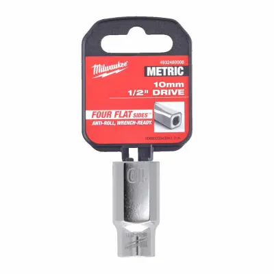 Milwaukee Cap 1/2 "kratka 10 mm