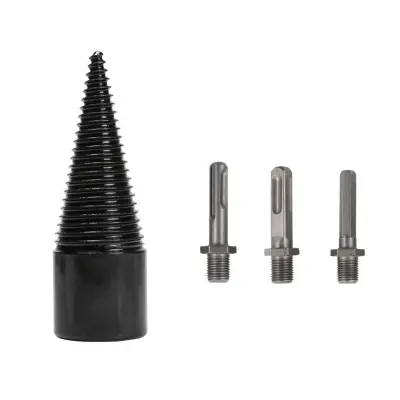 Sveder za les za vrtalni stroj, 3 stebla Black