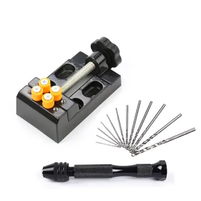 Komplet orodja z mikro spiralnim svedrom Black