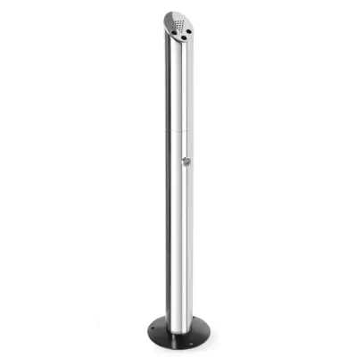 Stoječi pepelnik, nerjaveče jeklo, premer. 170mm višina 920mm