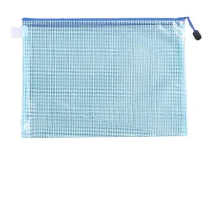 A4 vrečke za dokumente plastični žepi 12 pak Blue