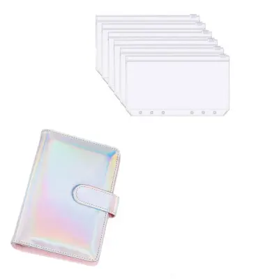 Beležnica A6 z 8 žepi za registratorje in 6 luknjami MultiColor