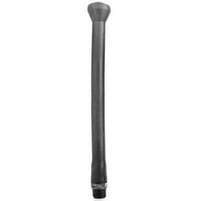 ALL BLACK - ANALNI SILIKONSKI SISTEM ZAMAŠEK ZA TUŠ 27 CM