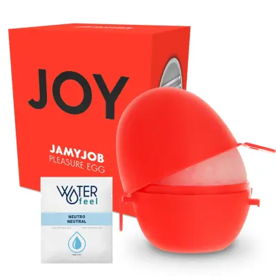JAMYJOB - DISKRETNI RED VERSE EGG MASTURBATOR