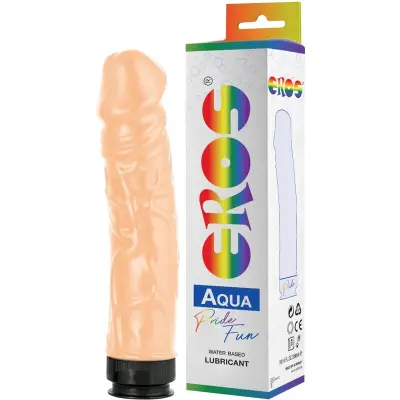 PRIDE - EROS AQUA LGBT PRIDE DILDO IN LUBRIKANT NA VODNI OSNOVI