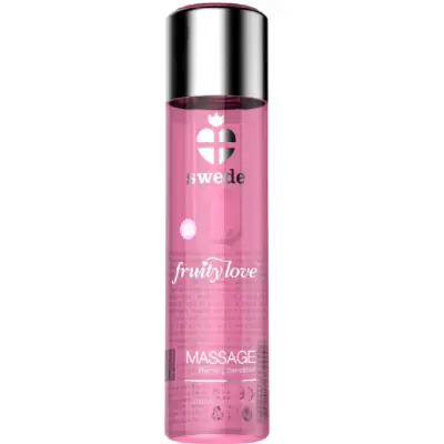 SWEDE - FRUITY LOVE WARMING EFFECT SPARKING MASAŽNO OLJE STRAWBERRY WINE 120 ML