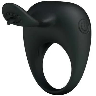 Pretty Love Anillo Vibrador Con Lengua