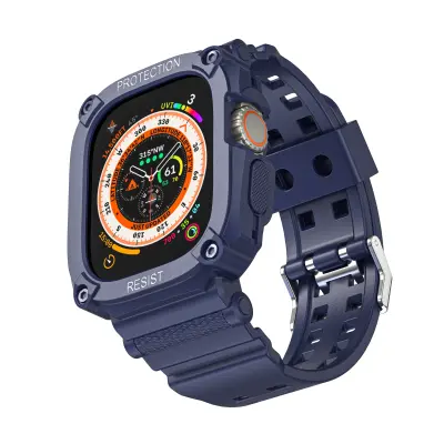 Zaščitna torbica in zapestnica za Apple Watch Ultra 49mm DarkBlue