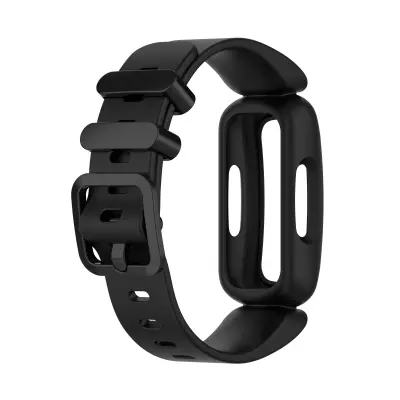 Silikonska zapestnica za Fitbit Inspire 2, Fitbit Ace 3 Black