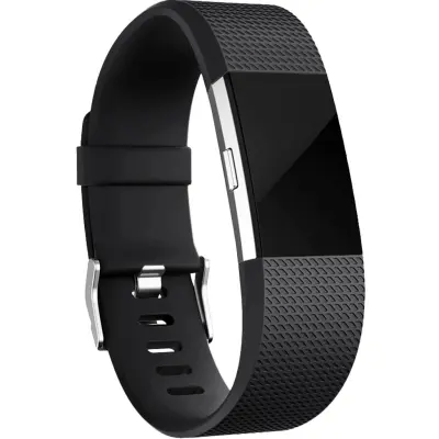 Silikonska zapestnica Fitbit Charge 2 (L) Black