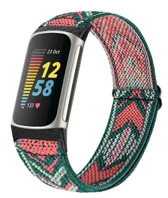 Menjava pasu za uro za Fitbit Charge5/6 Red
