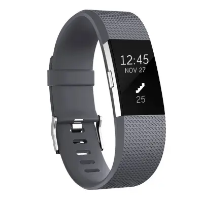 Fitbit Charge 2 zapestnica L Grey