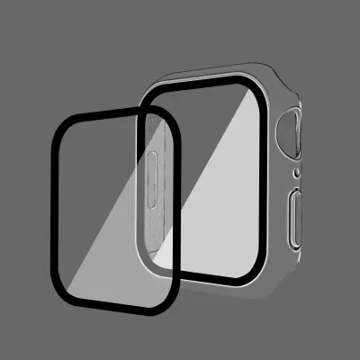 Etui za pametno uro z zaščito zaslona Transparent 45 mm