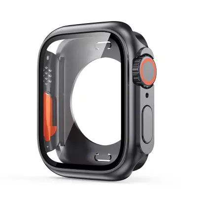 Apple Watch 45 mm Hard Shell z utrjenim filmom Black