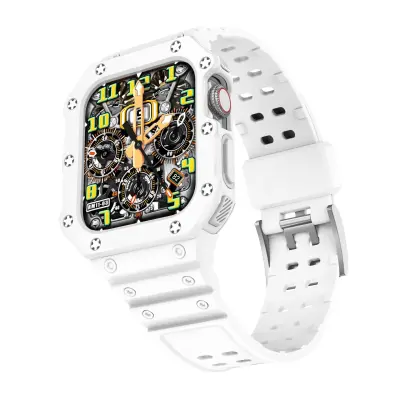 Pašček za Apple Watch White