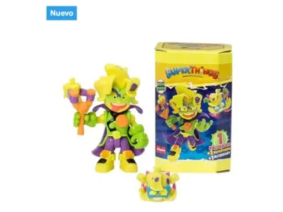 Neonske serije SuperThings - celoten komplet 6 Kazoom Kids iz nove serije Neon Power. Vsak otrok v Kazoomu ima 1 nadrejeno in 1 bojno dodatno opremo