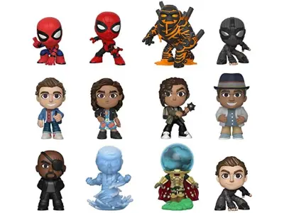 Funko Spider-Man Daleč od domačega Mystery Minis, večbarvna (39351), raznovrstna barva/model