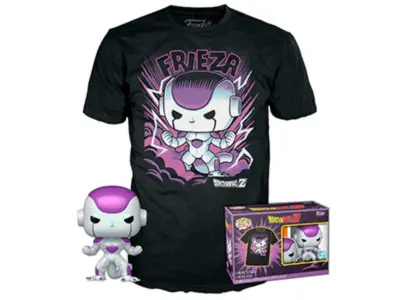 Funko pop! & TEE: DBZ - FRIZA FF - EXTRO LAGER - (XL) - Dragon Ball Z - majica - Oblačila z zbirljivo vinilno figuro - Ideja za darila - igrače in kra