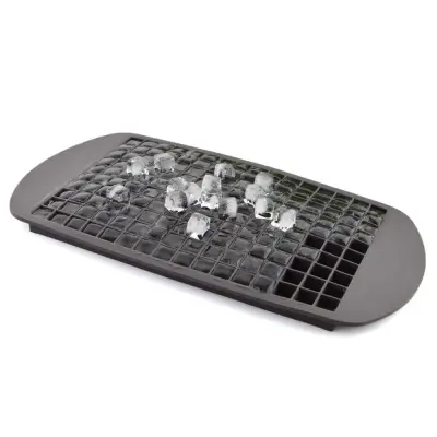 Model za led za 160 mini ledenih kock silikonski Črn