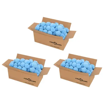 vidaXL Antibakterijske filtrirne kroglice za bazen modre 2100 g PE
