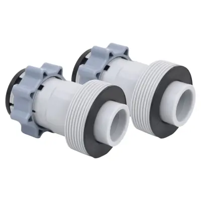 vidaXL Adapterji za cev za bazen tip B 2 kosa