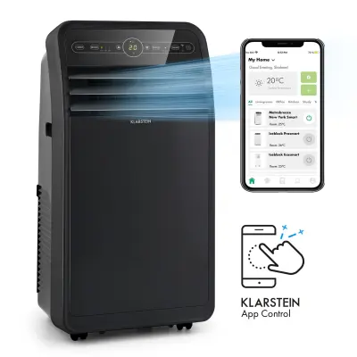 Klarstein Metrobreeze New York Smart 12k prenosna klima, Crna