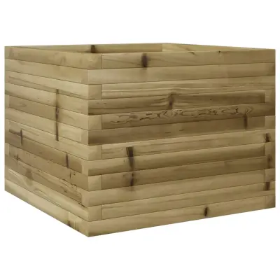 vidaXL Vrtno cvetlično korito 60x60x45,5 cm impregnirana borovina