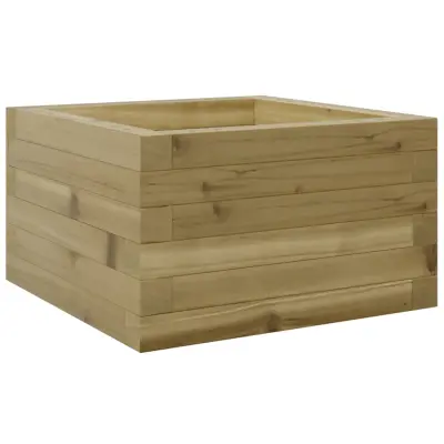 vidaXL Vrtno cvetlično korito 40x40x23 cm impregnirana borovina