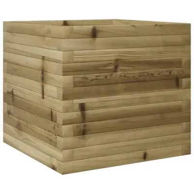 vidaXL Vrtno cvetlično korito 50x50x45,5 cm impregnirana borovina