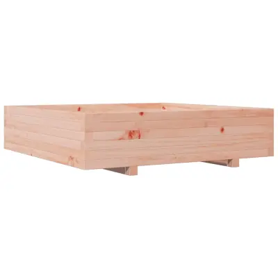 vidaXL Vrtno cvetlično korito 100x100x26,5 cm trden les douglas