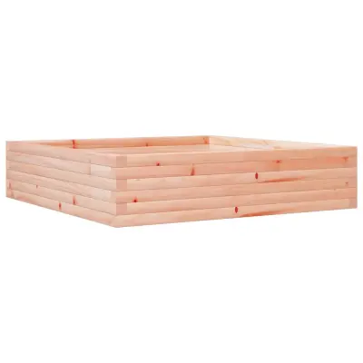 vidaXL Vrtno cvetlično korito 100x100x23 cm trden les douglas