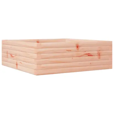 vidaXL Vrtno cvetlično korito 70x70x23 cm trden les douglas