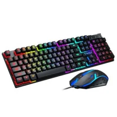 Komplet igralne tipkovnice T-Wolf TF200 LED osvetlitev ozadja + LED miška
