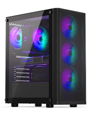 VIST PC Gaming Ryzen 7 5700X - RAM 32GB - RTX 4060 - SSD 1TB M.2 - WIFI - W11
